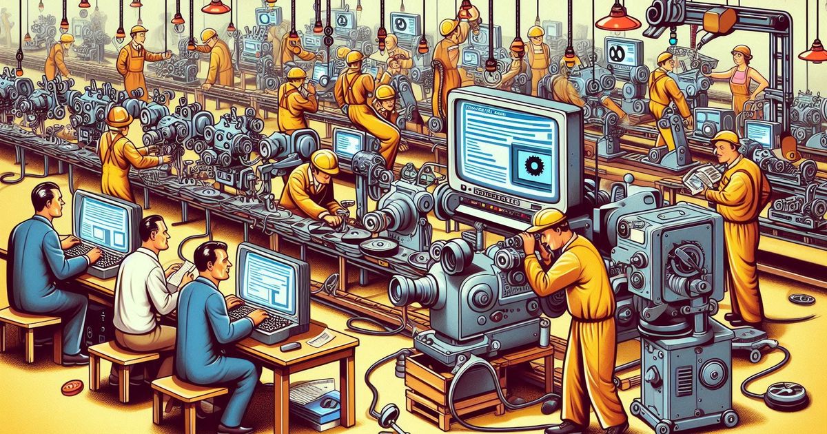 If we're just writing stuff for other robots to read and summarize, why don't we just use SOAP? I'll get my coat... Androids Creating Written & Video Content